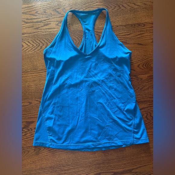 Lululemon Blue Racerback Tank Top - Picture 7 of 12